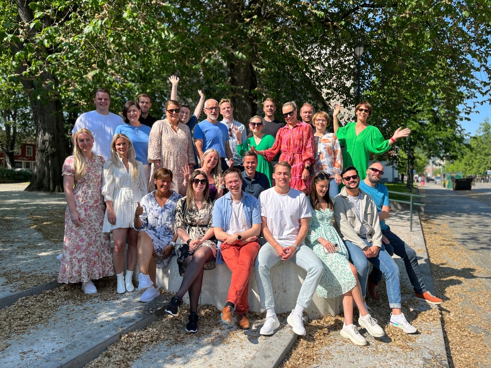 Ansatte i BN Bank gjør sitt beste for kundene